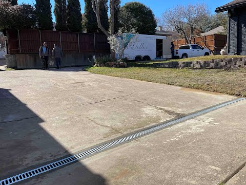Concrete Driveway Drainage Grates