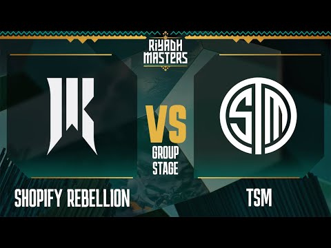 Shopify Rebellion vs. TSM // Riyadh Masters 2023 – Day 6 – Group Stage