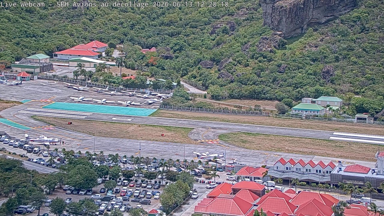 Live webcam view of Pista del aeropuerto Gustaf III