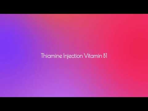Thiamine injection 100 mg