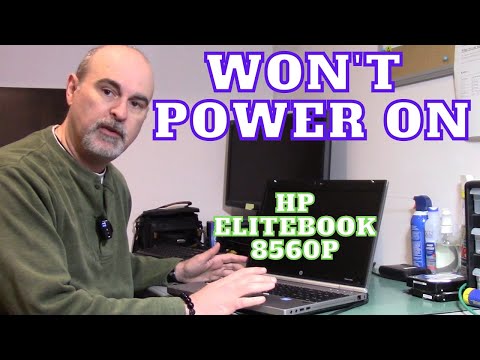 How to fix an HP laptop that will not turn on