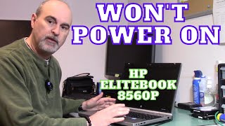 How to fix an HP laptop that will not turn on