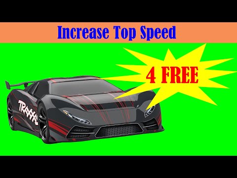 How to Increase the Top Speed of an RC Car for Free