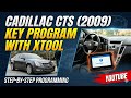 Cadillac CTS 2009 Knob Type Key Programming All Keys Lost Solution Jafry Auto