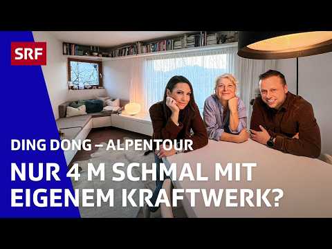Alpentour –  Ein 4 Meter schmales Haus und ein Re-Use-Haus | Ding Dong Folge 3/4 | SRF