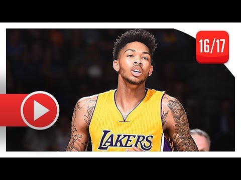 Brandon Ingram Full PS Highlights vs Warriors (2016.10.19) - 21 Pts, 7 Reb