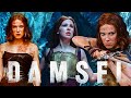 Damsel 2024 Full Movie Millie Bobby Brown Ray Winstone Nick Robinson Shohreh Reveiw Facts