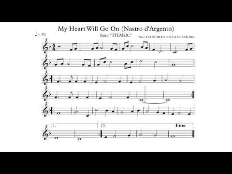 Nastro d'argento Titanic Flauto 70