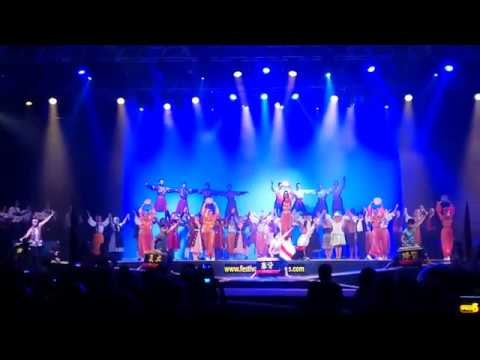 Festival de Confolens 2017 - završna koreografija - AKUD Španac