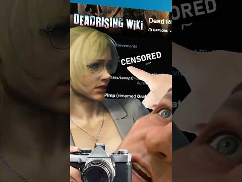 You CANT say this in Dead Rising Deluxe Remaster?!? #deadrisingdeluxeremaster #gaming