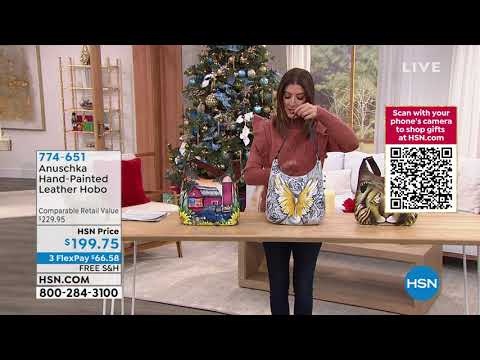 Anuschka HandPainted Leather Hobo