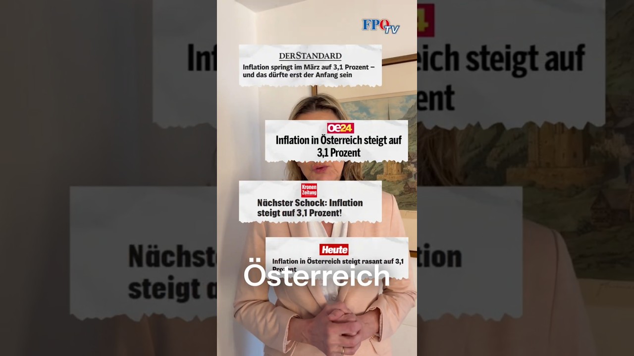 💥Inflationsschock💥 Diese 3,1 Prozent sind das Werk dieser Regierungs-Dilettanten!