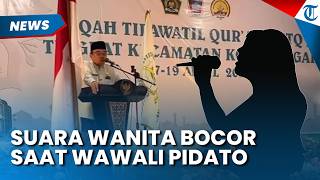 Heboh Suara Wanita Bocor saat Wawali Padang Pidato, Pihak Kecamatan Ungkap Penyebabnya