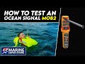 Ocean Signal MOB2 Test Guide AIS DSC Beacon Explained