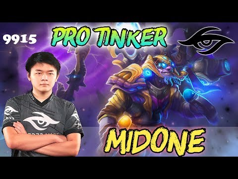 Secret.MidOne - Pro Tinker - Best MMR Plays - Top MMR Plays Dota 2