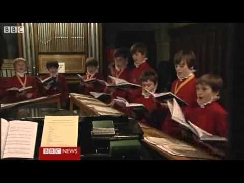 The head-chorister - Choir of Winchester Cathedral