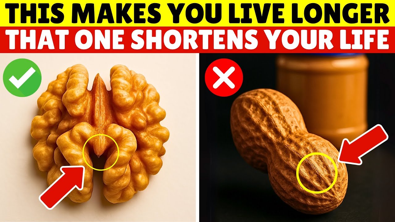 Over 65? 4 Nuts You MUST Eat and 4 You Should NEVER Touch!