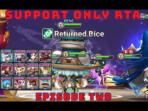 RTA But Using "Support" Monsters ONLY! Episode Two (Summoners War)