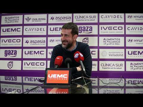 POSPARTIDO | David BARRIO | UEMC Baloncesto Valladolid 87 - 84 Biele ISB