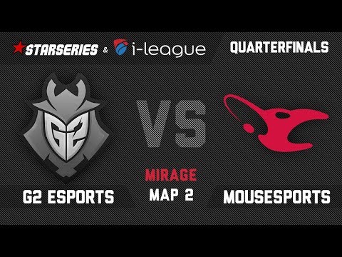 G2 vs Mousesports - Mirage Map 2 - 1080p60 - QuarterFinals StarLadder StarSeries i-League Season 4