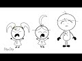 EK Doodles Emma And Kate Screaming At Ryan Alone NO SOUNDS