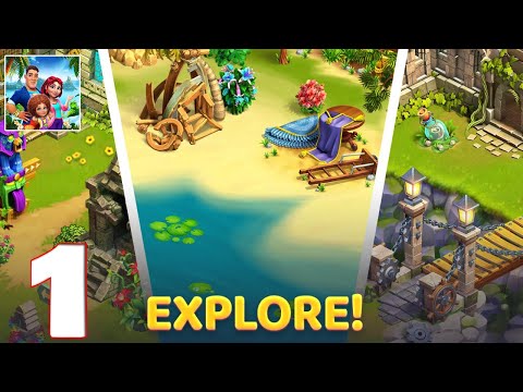Bermuda Adventures: Island Farm Games - Gameplay Walkthrough Part 1 (iOS, Android)