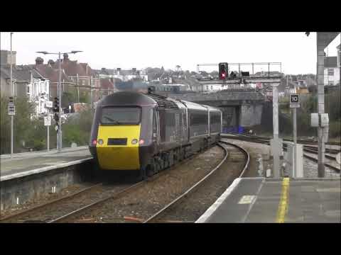 Trains at Plymouth Station 15/03/22