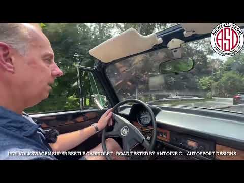 1979 Volkswagen Super Beetle Cabriolet - Road Tested by Antoine C. - Autosport Designs