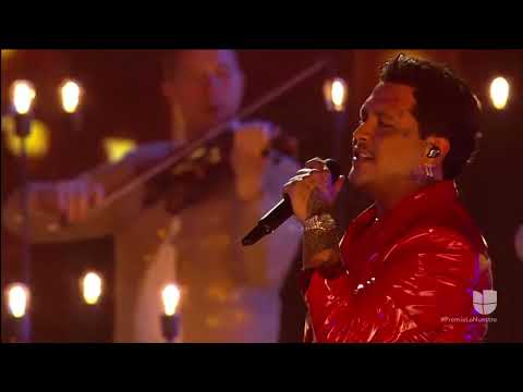 Christian Nodal  - Ya no somos ni seremos en vivo premios lo nuestro 2022