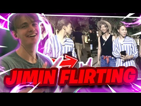Jimin being the biggest natural flirt Reaction