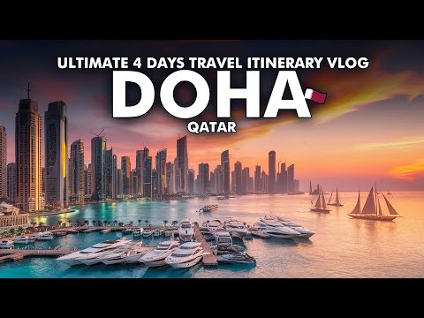 How to Spend 4 Days in DOHA Qatar? | Qatar Travel Itinerary Vlog