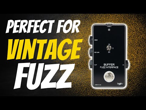 The Perfect Solution For A Vintage Fuzz: Shnobel Tones Buffer Fuzz Interface