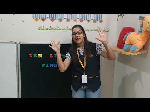 Ten little fingers | Rhymes | Little Bees International Play School
