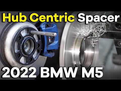 2022 BMW M5 F90 Wheel Spacers with Hub Centric | BONOSS BMW M5 Accessories