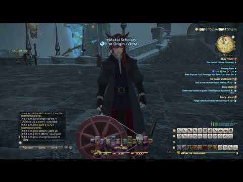 Final Fantasy XIV DoH Class Quest: For Lover and Country [Lv 55 WVR]