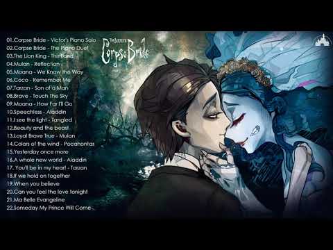 Tim Burton's Corpse Bride - Victor's Piano Solo | Relaxing Music | 1 Hour