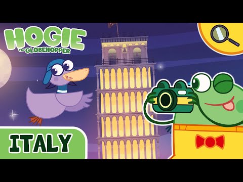 Learn About ITALY! 🍕🌍 Hogie the Globehopper Full Episodes 🧭 Geography for Kids