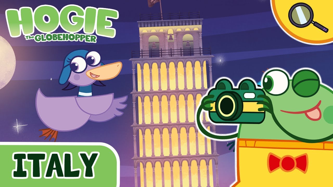 Learn About ITALY! 🍕🌍 Hogie the Globehopper Full Episodes 🧭 Geography for Kids
