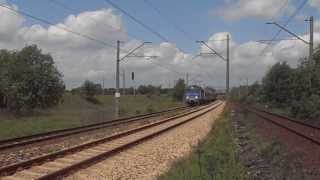preview picture of video 'EP07-1040 z TLK Wiking do Katowic w Toszku Północ'