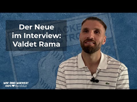 Der Neue im Interview: Valdet Rama | SV Wacker Obercastrop