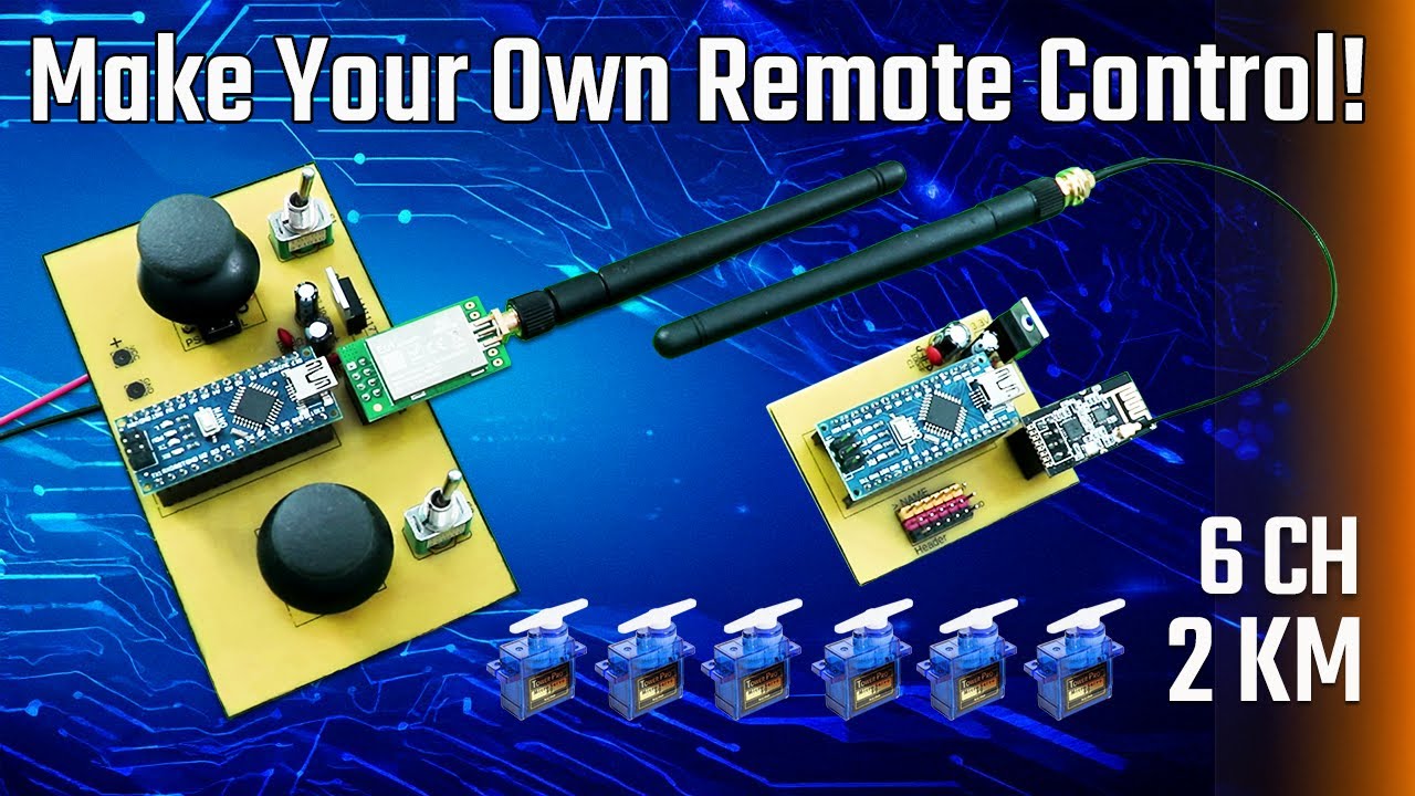 How to Build a Six-Channel Remote Control for Model Vehicles | Galaxy.ai