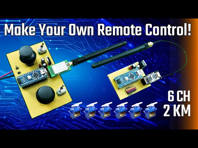How to Build a Six-Channel Remote Control for Model Vehicles | Magica
