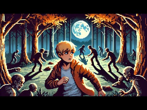 Pixel zombie rush 2D video thumbnail