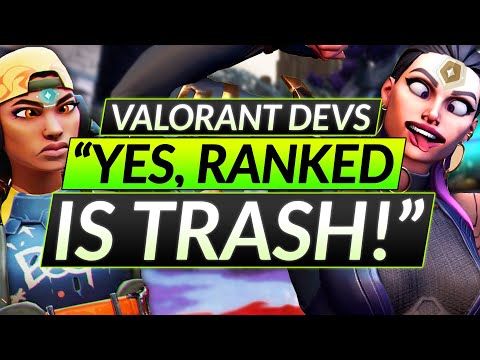 Valorant Devs ADMIT Ranked is a COIN FLIP - Does SKILL Even Matter ANYMORE? - Update Guide
