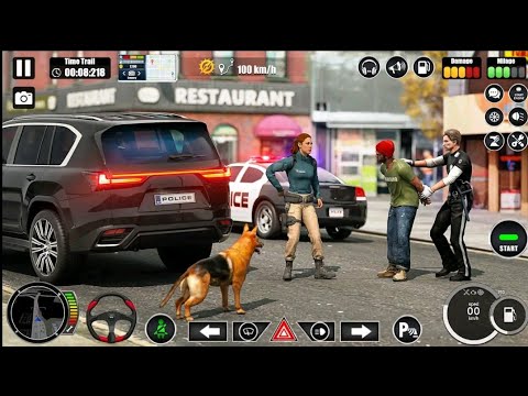 Lexus SUV Simulator With Police Sirens #13 - Drive On Sea Containers - Android Gameplay