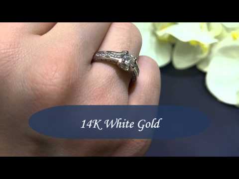 WB&Co. - 0.34ct Tension Set Diamond Engagement Ring