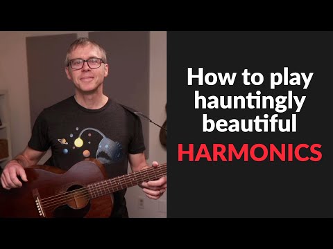 How to play hauntingly beautiful harmonics on guitar