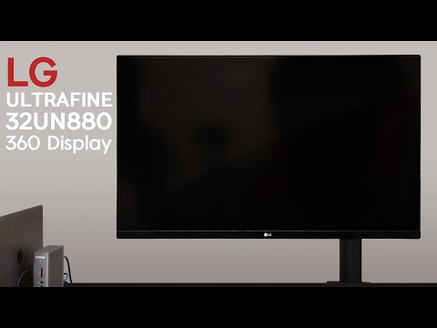 32인치 4K IPS 모니터 LG 32UN880 360 Display 사용기