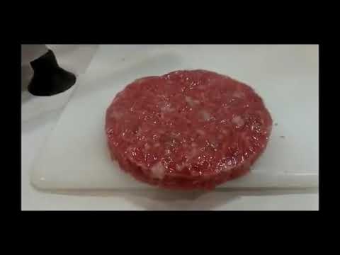 Burger press Sirman   Hamburgatrice manuale modello SA 130   Patty press   Burger former