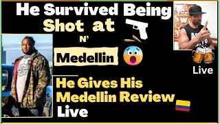 The Tourist Shot At in Medellin Tells Us What Happened- Does He Recommend You Go? 🇨🇴 Colombia
